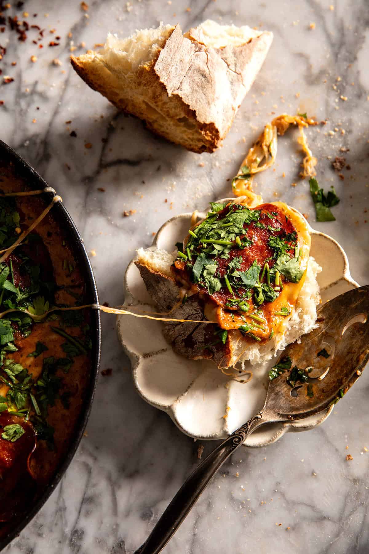 Sloppy Hot Italian Cheese Dip | halfbakedharvest.com