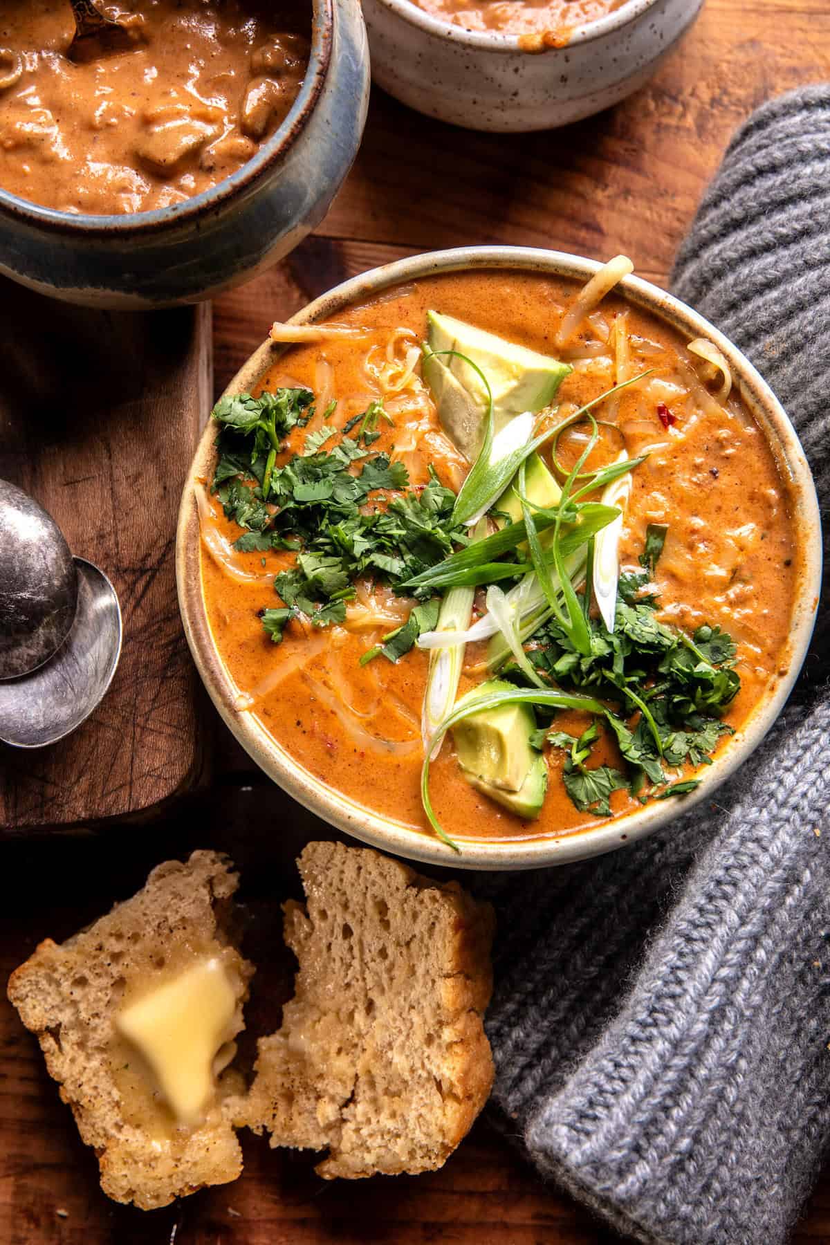 Spicy Chili Beer Cheese Soup | halfbakedharvest.com
