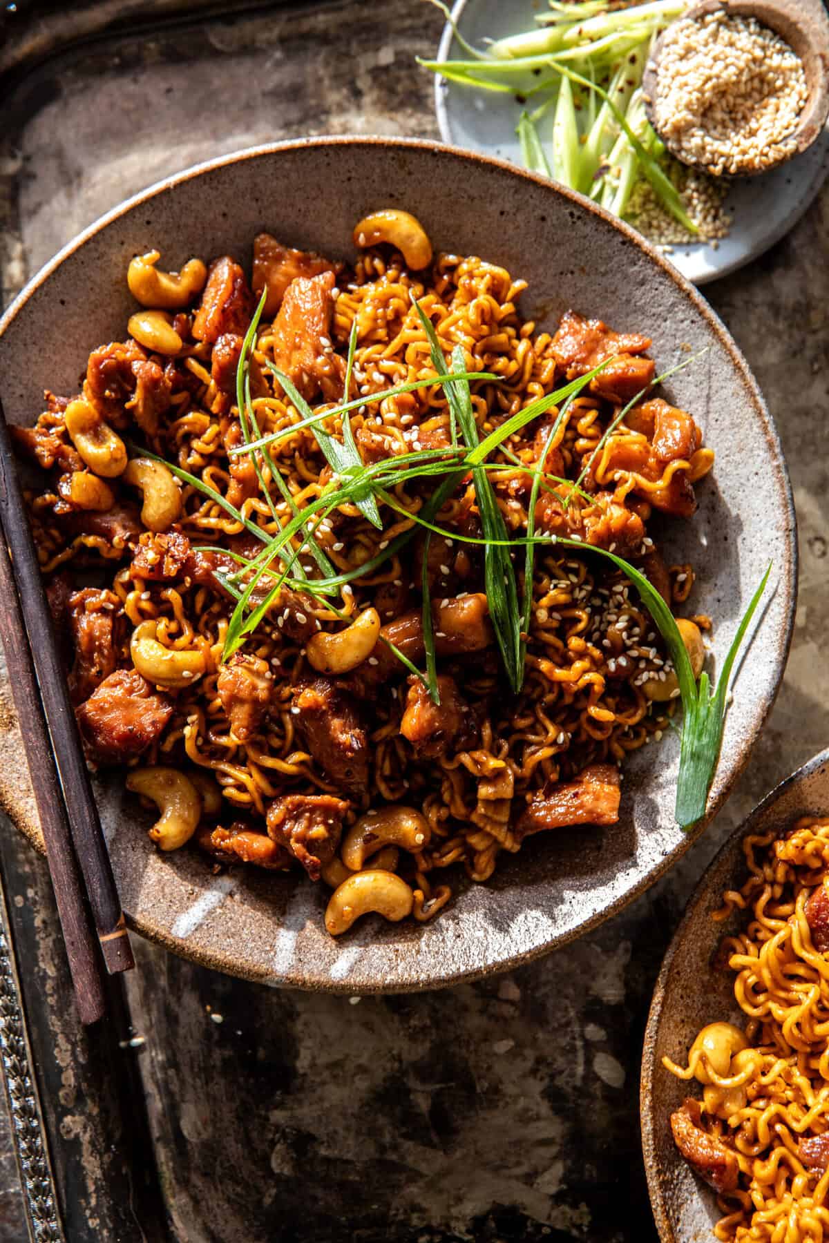 20 Minute Cashew Chicken Noodles | halfbakedharvest.com