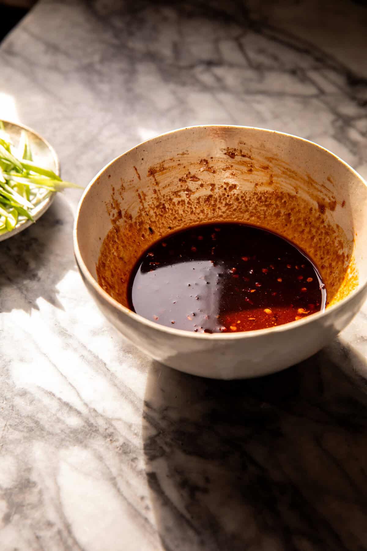 30 Minute Chili Honey Garlic Salmon Bowls | halfbakedharvets.com