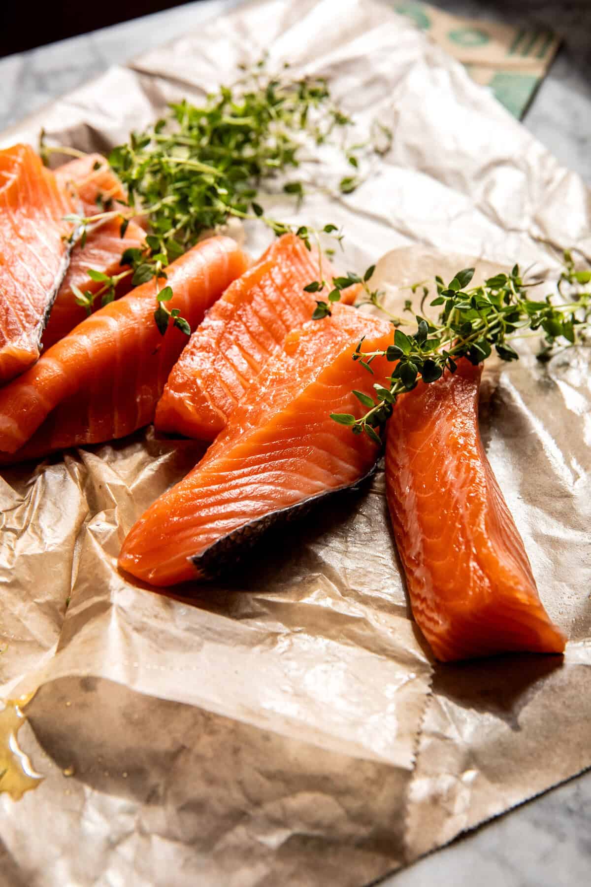 Crispy Hot Honey Salmon Tenders | halfbakedharvest.com