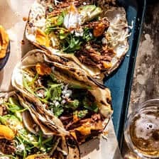 Crockpot Korean Gochujang Pot Roast Tacos | halfbakedharvest.com