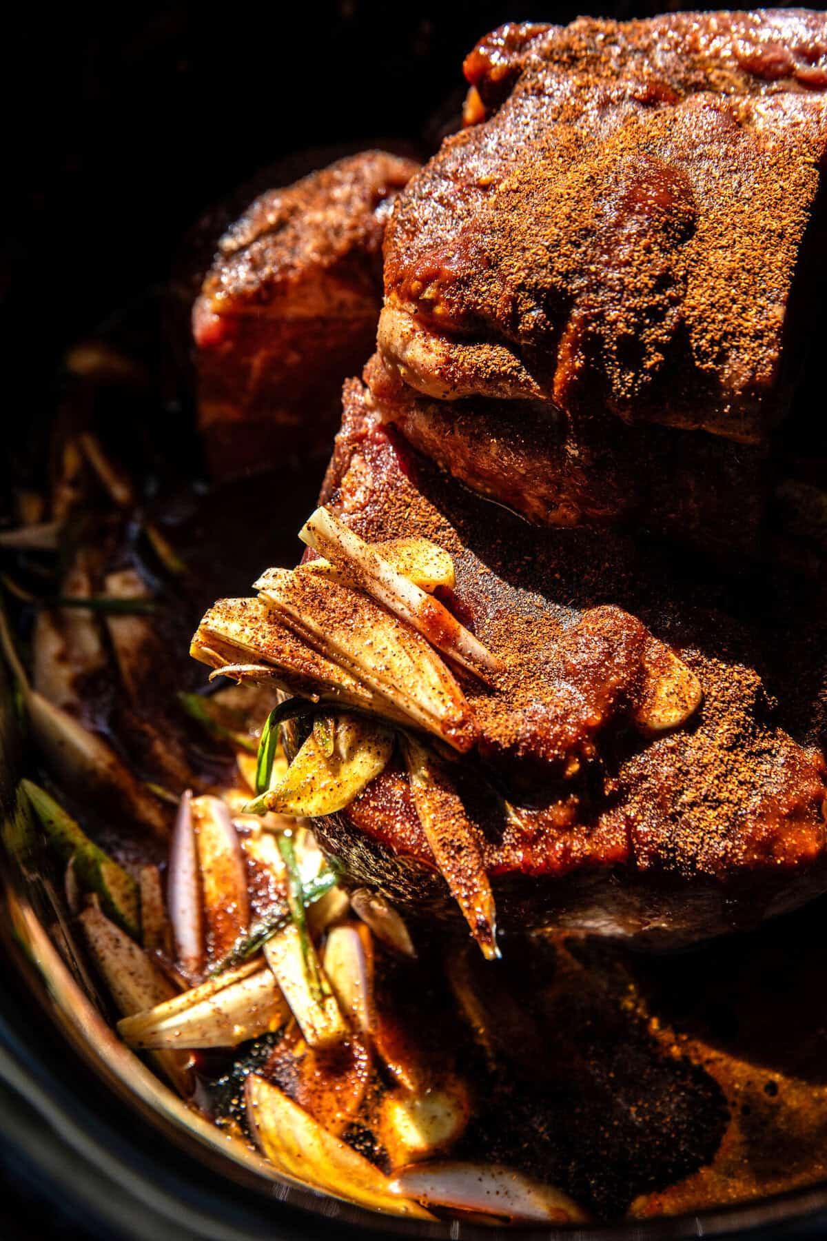 Crockpot Korean Gochujang Pot Roast Tacos | halfbakedharvest.com