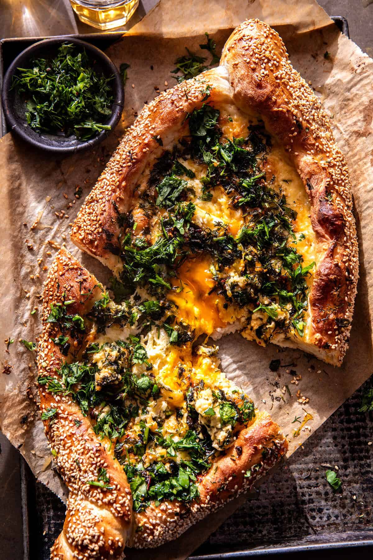 Sesame Gouda Khachapuri | halfbakedharvest.com