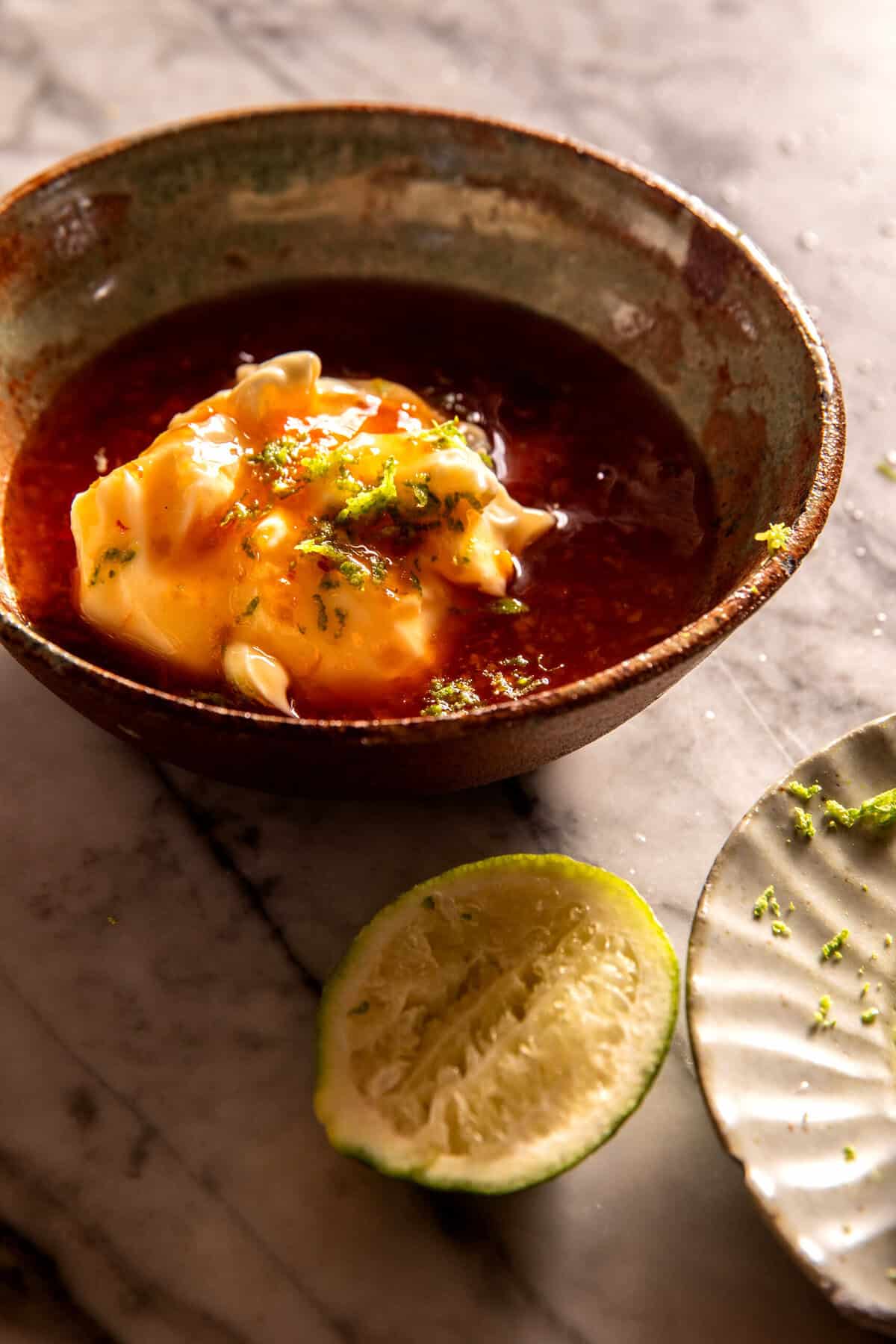 Chipotle Pineapple Chicken with Bang Bang Sauce | halfbakedharvest.com