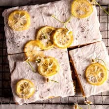 Easy Lemon Fritter Cake | halfbakedharvest.com