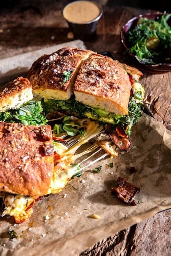 Honey Mustard Chicken, Bacon, Avocado Melt | halfbakedharvest.com