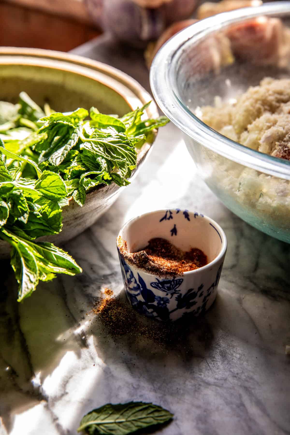 One Skillet Greek Meatballs and Lemon Rice | halfbakedharvest.com