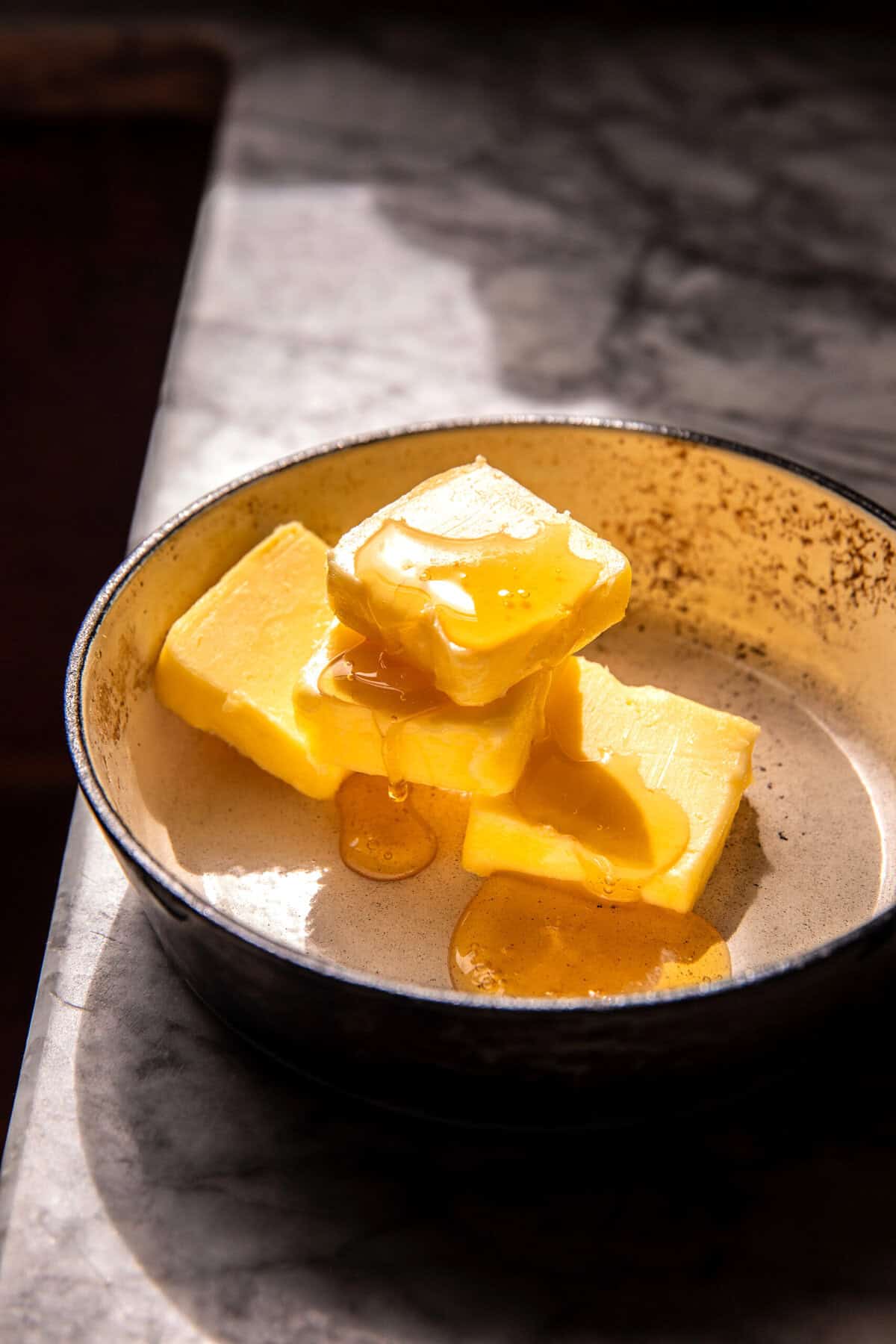 Salted Honey Butter Cheddar Brioche Rolls | halfbakedharvest.com