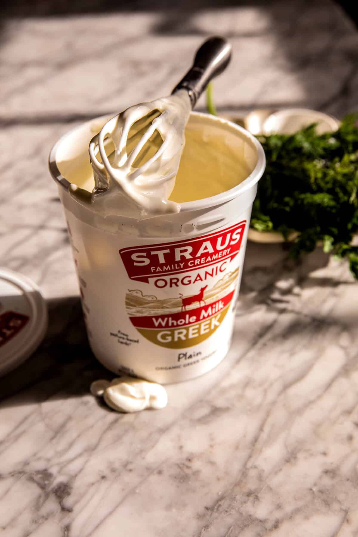 Sheet Pan Buffalo Ranch Chicken | halfbakedharvest.com