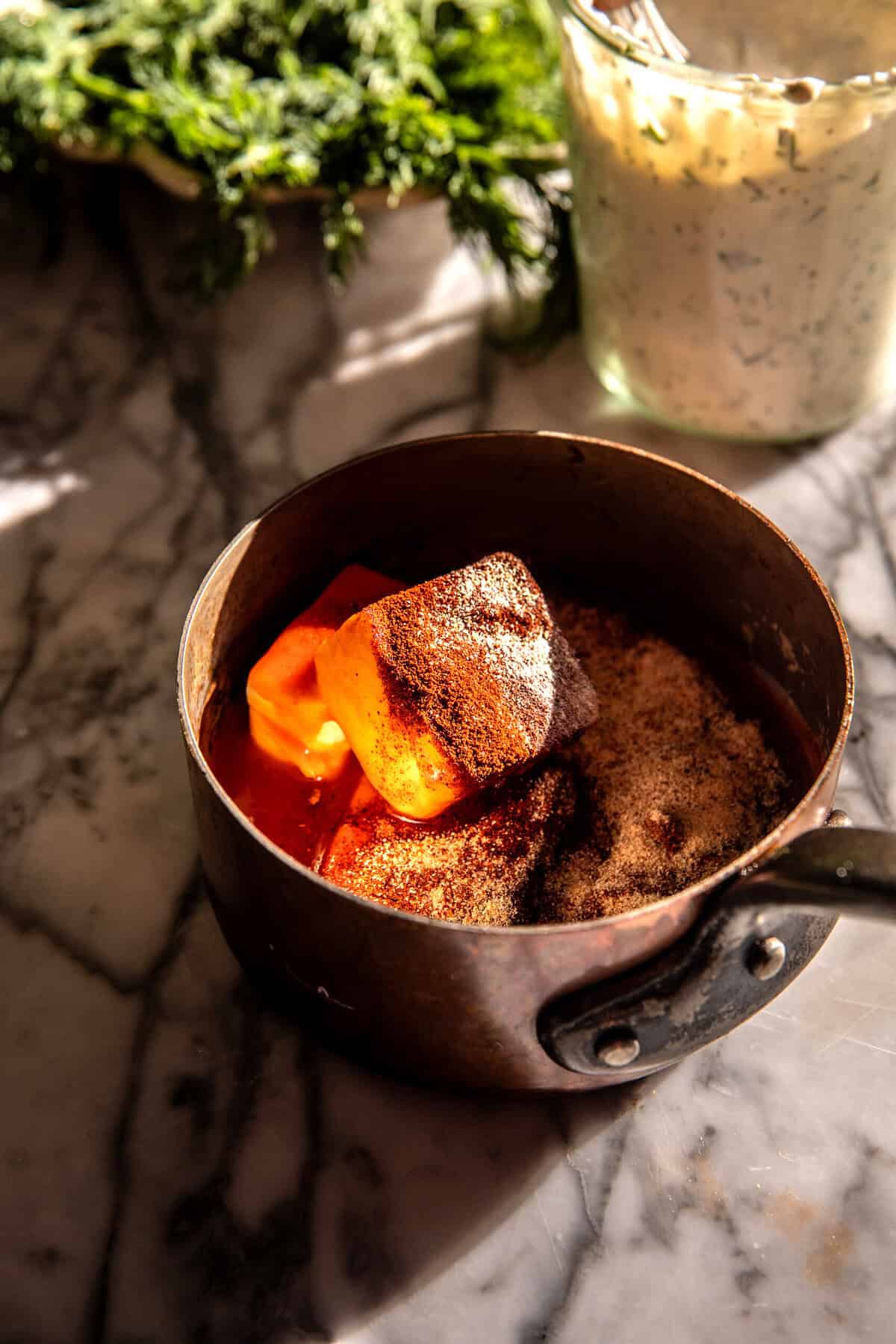 Sheet Pan Buffalo Ranch Chicken | halfbakedharvest.com