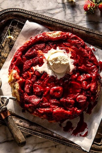Strawberry Tarte Tatin | halfbakedharvest.com