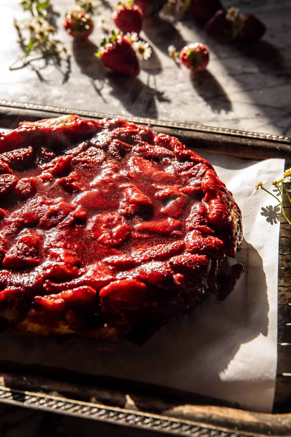 Strawberry Tarte Tatin | halfbakedharvest.com