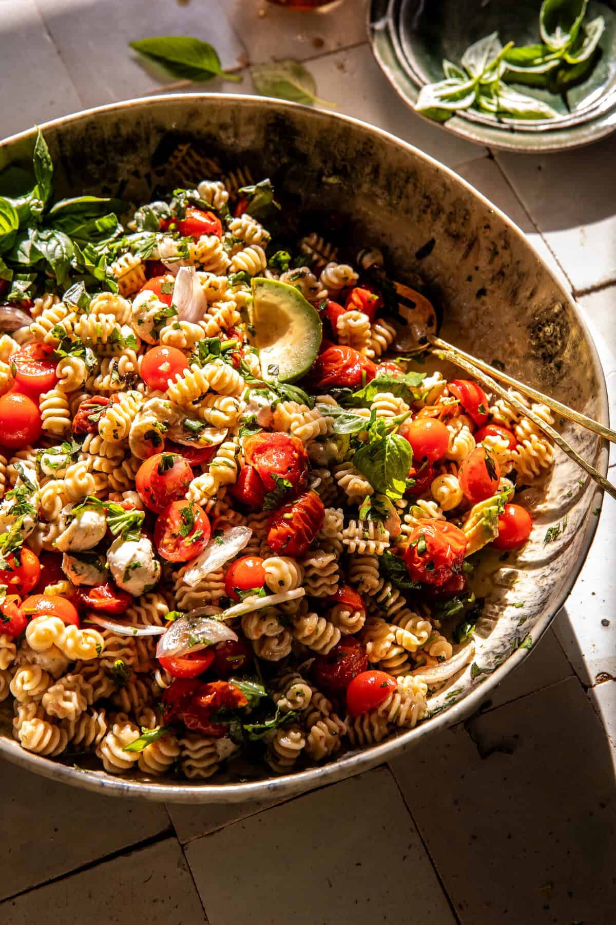 Caprese Pasta Salad | halfbakedharvest.com