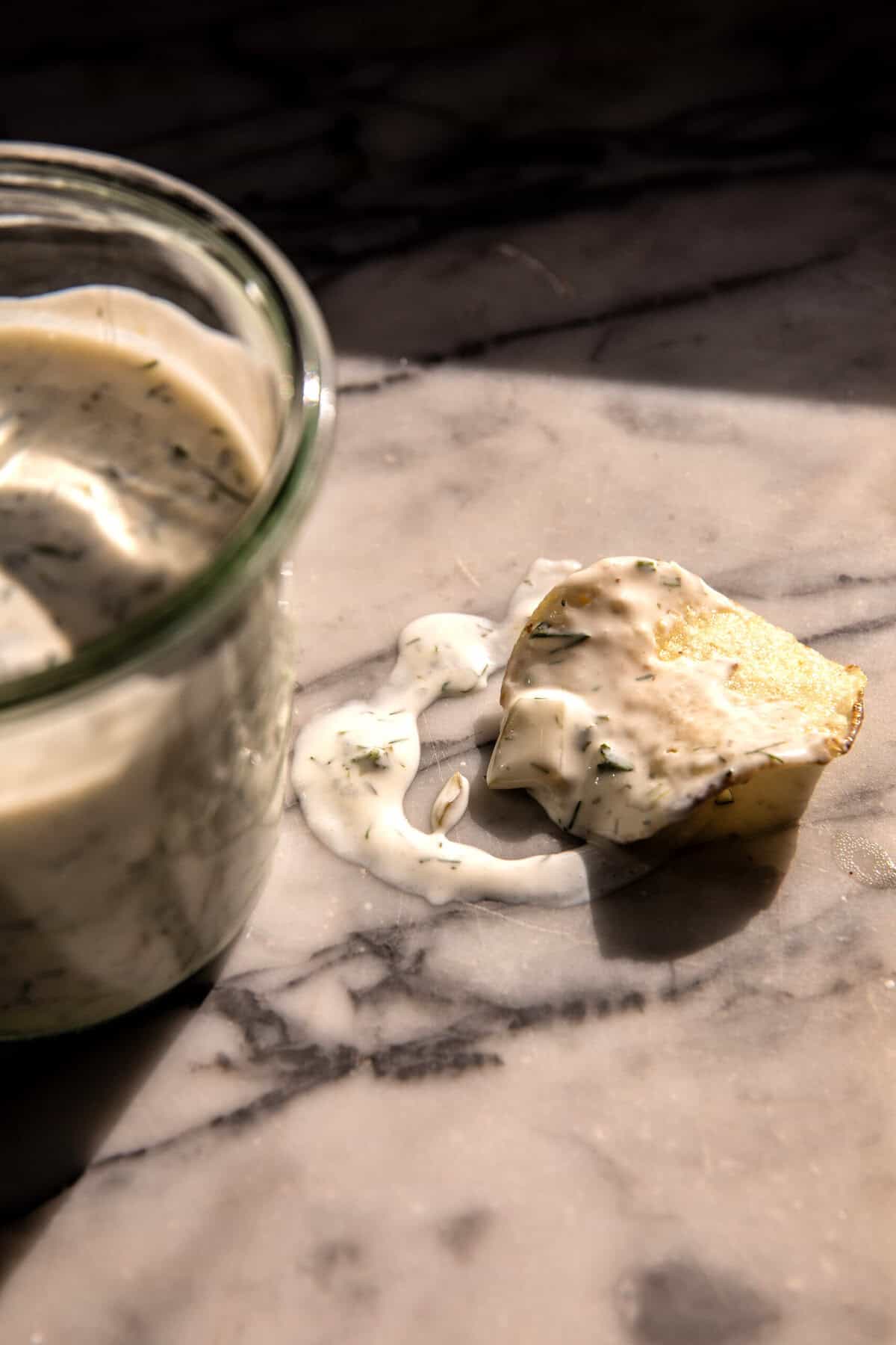 Dill Pickle Salt and Vinegar Chicken Salad - halfbakedharvest.com