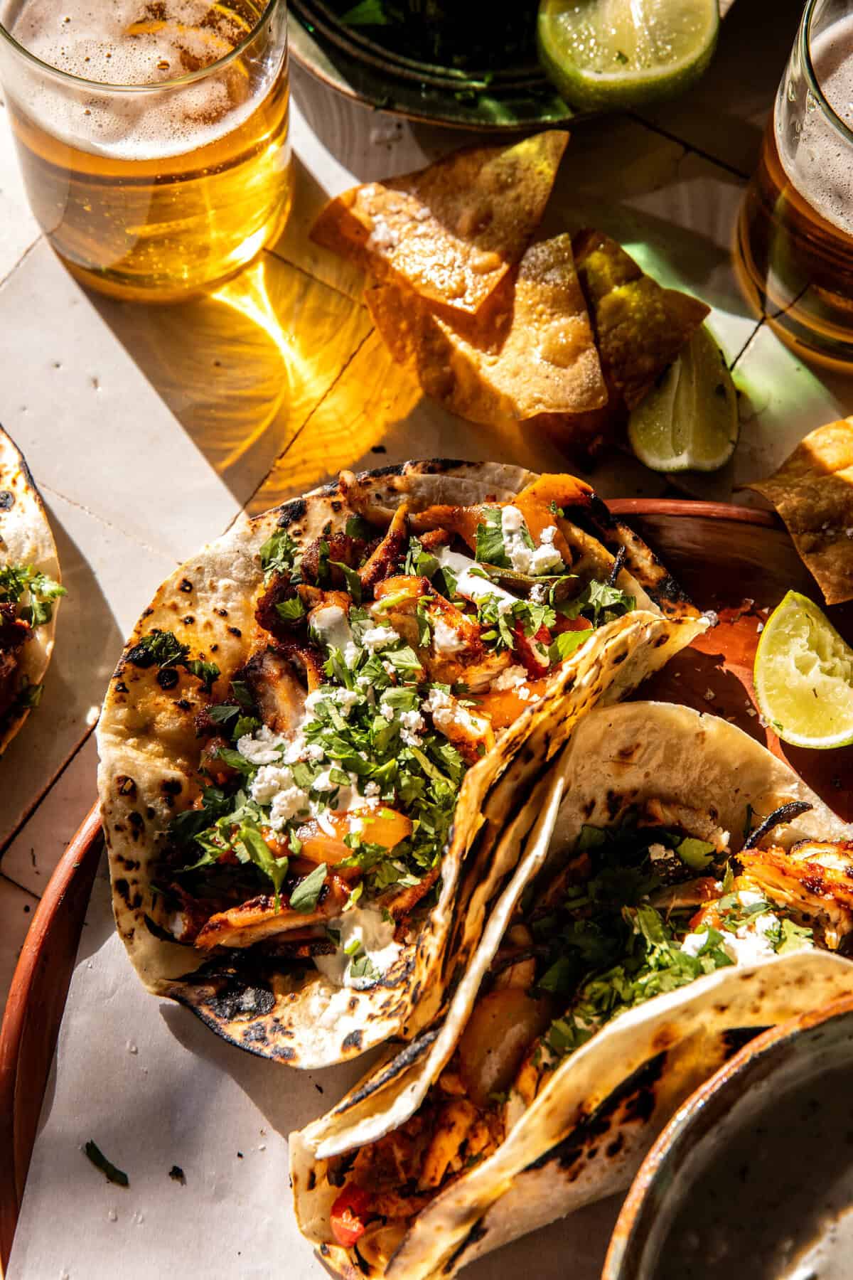 Easy Sheet Pan Chicken Fajitas | halfbakedharvest.com