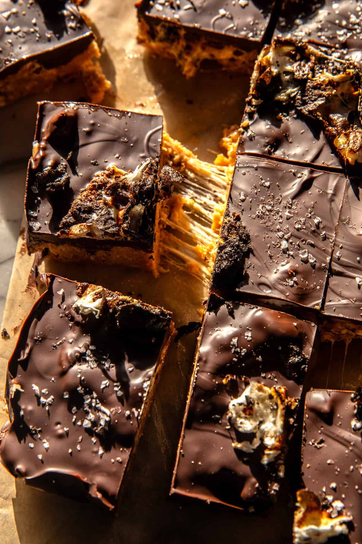 Toasted Marshmallow Special K-Bars | halfbakedharvest.com