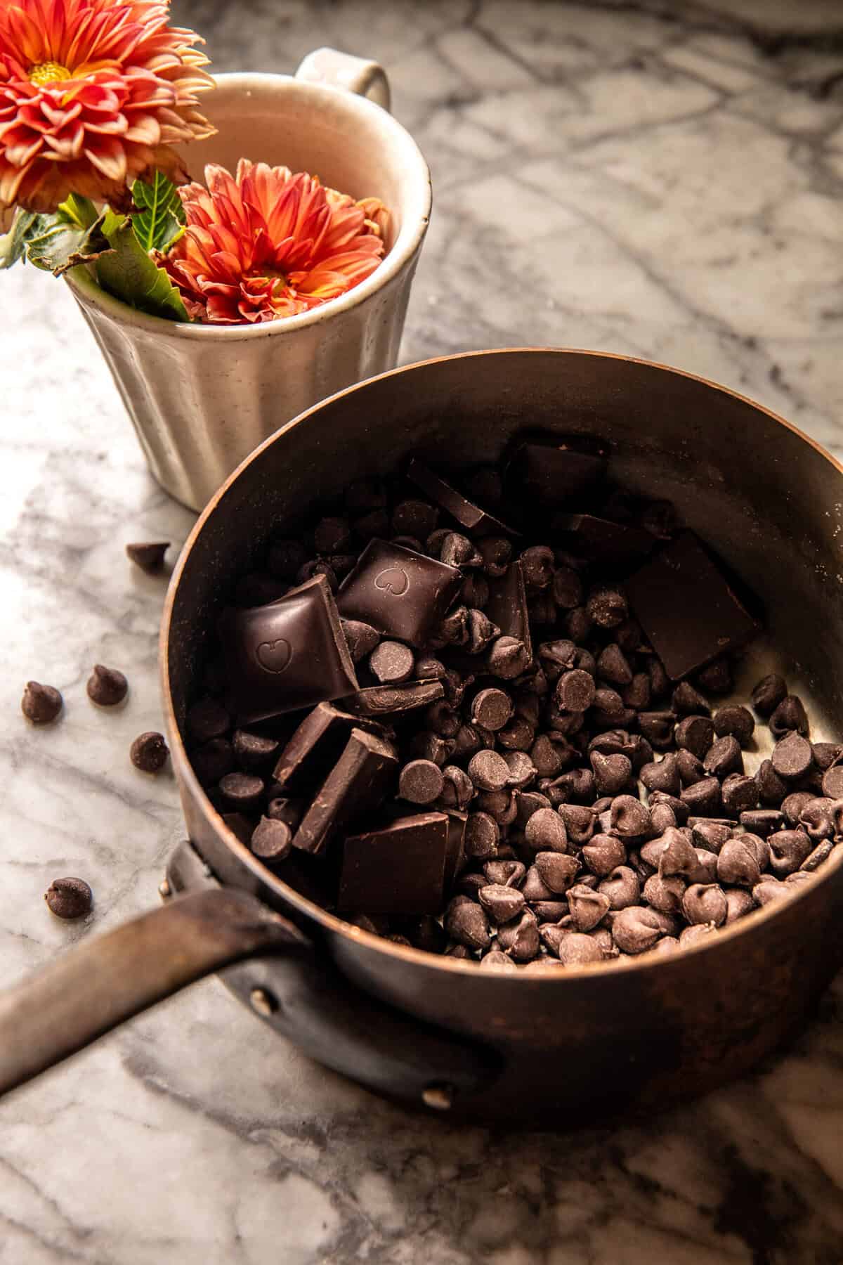 No-Bake Dark Chocolate Oatmeal Cookie Bars | halfbakedharvest.com