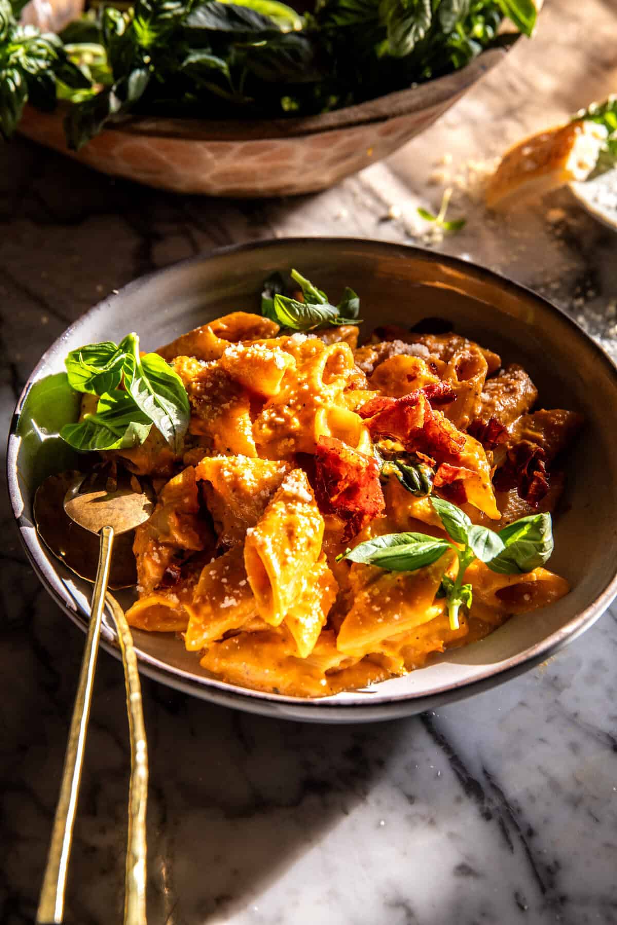Simple Roasted Sungold Tomato Pasta | halfbakedharvest.com