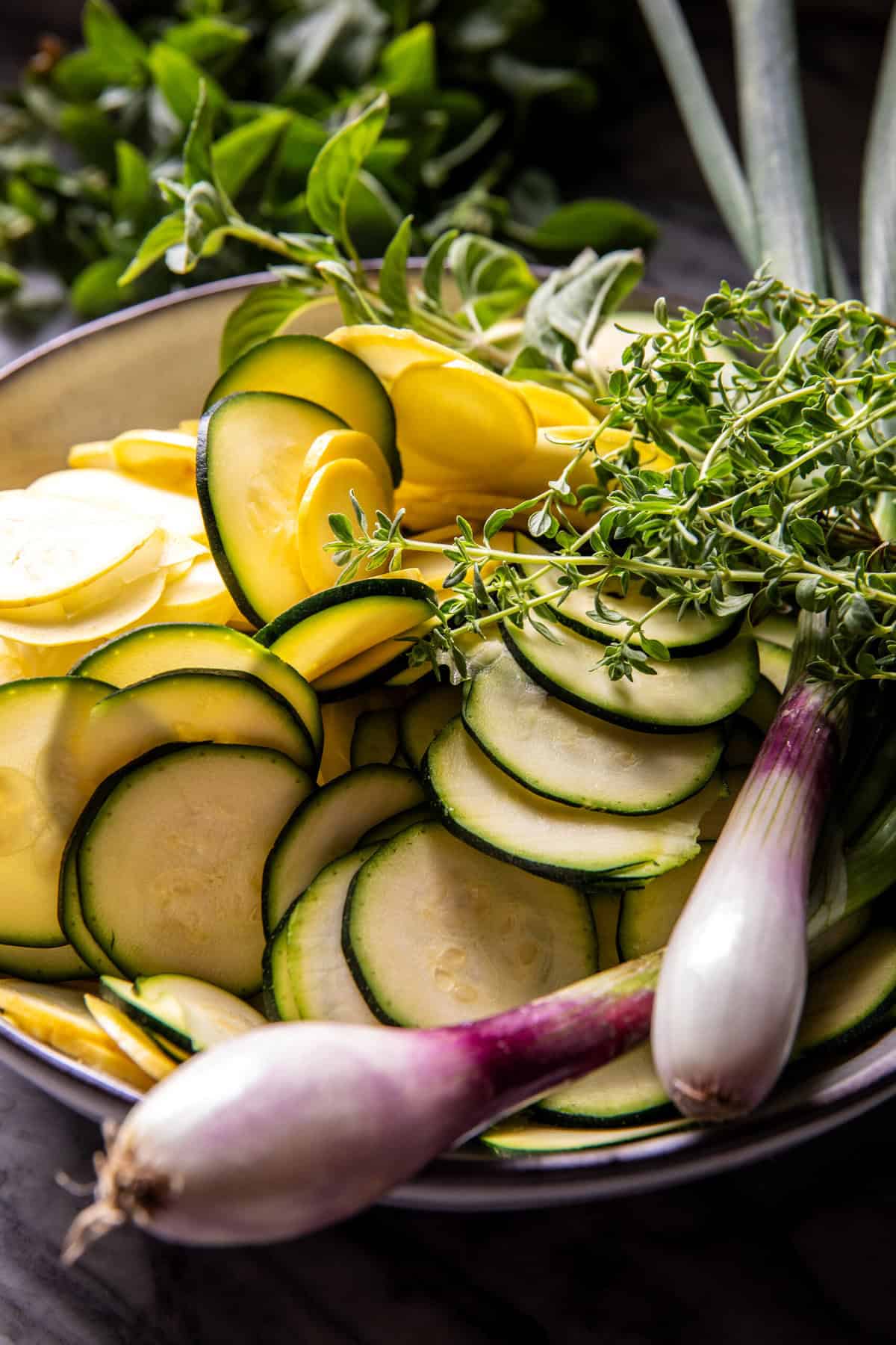 Zucchini Cheddar Chicken Noodle Casserole | halfbakedharvest.com