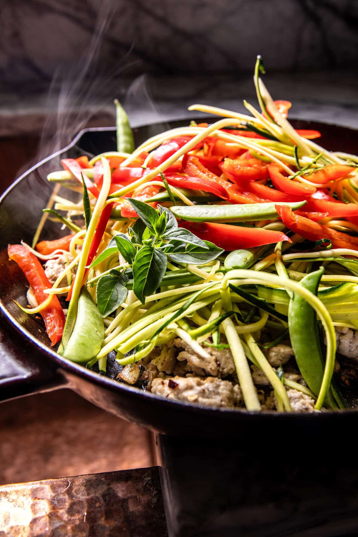 15 Minute Sesame Garlic Chicken Lo Mein | halfbakedharvest.com