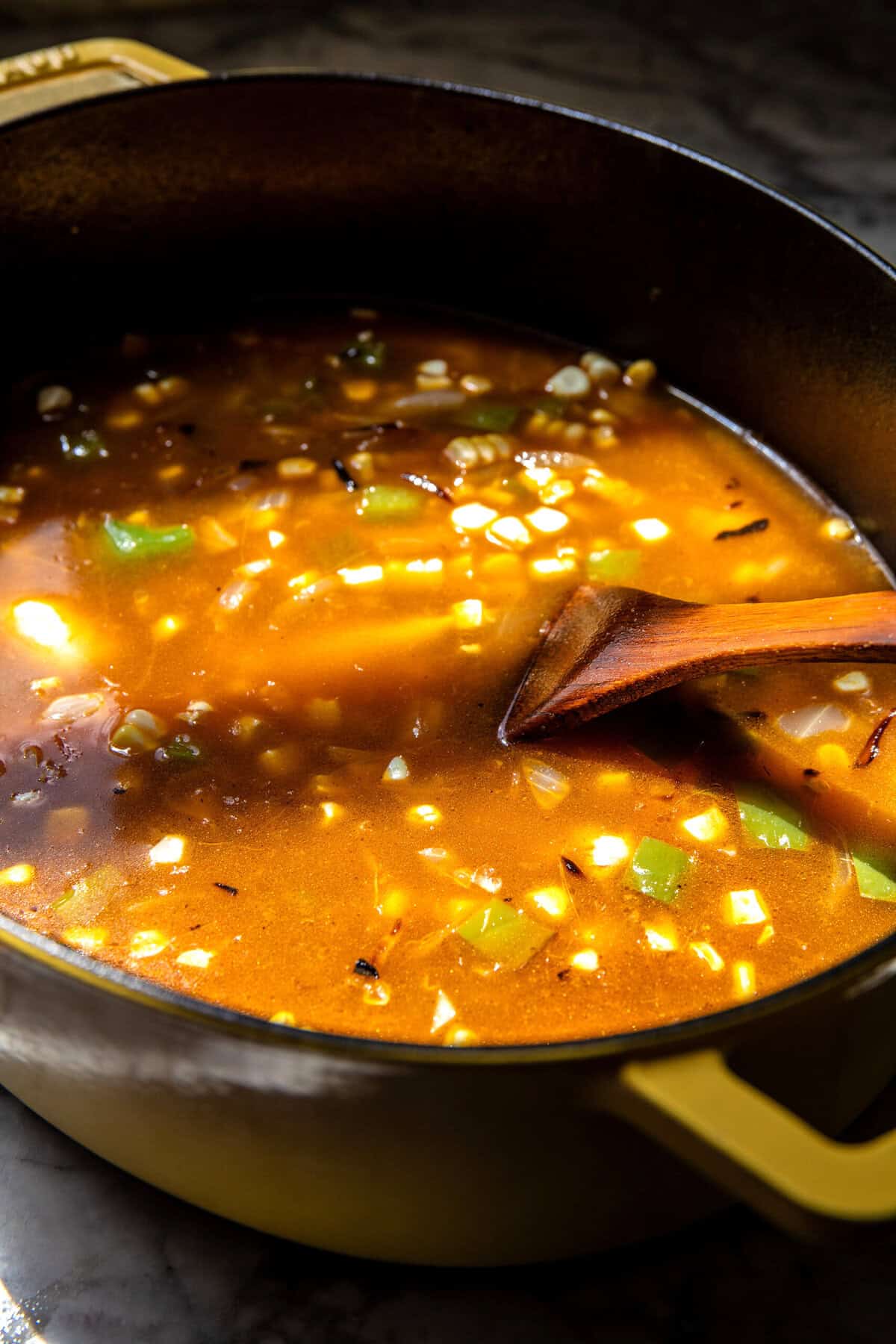 Chipotle Queso Chicken Corn Chowder | halfbakedharvest.com