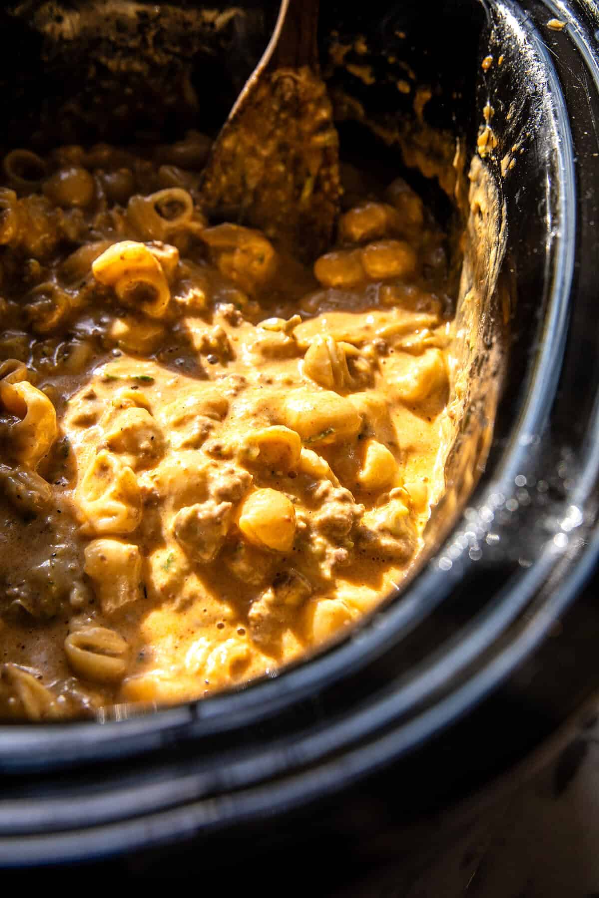 Crockpot Hamburger Helper | halfbakedharvest.com