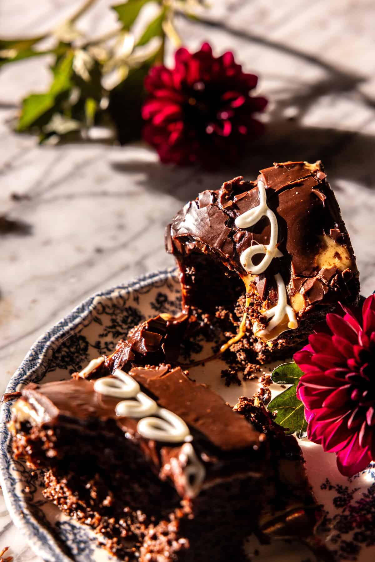 Homemade Caramel Hostess Cupcake Cake | halfbakedharvest.com