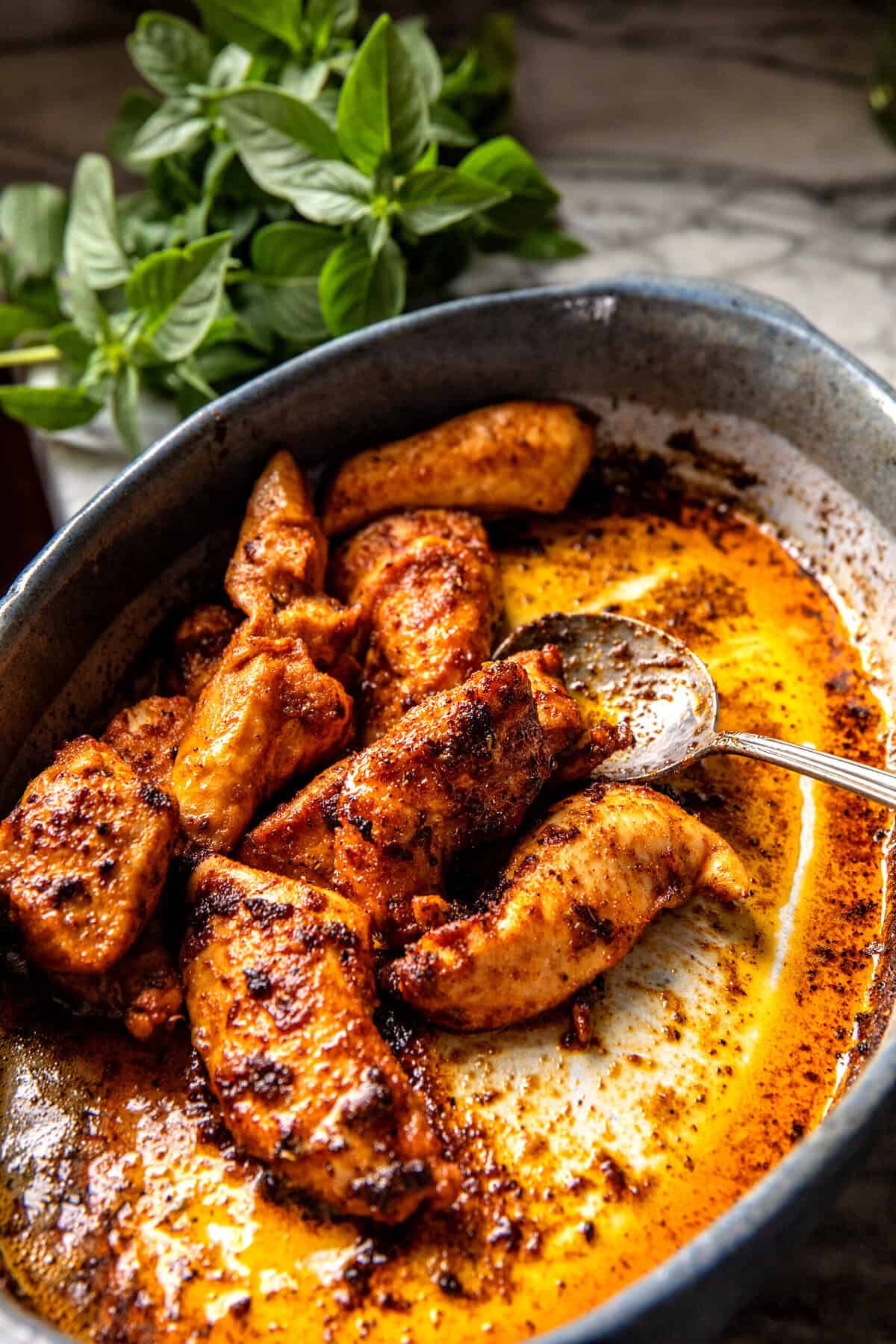 Mix and Bake Chicken Taco Casserole | halfbakedharvest.com