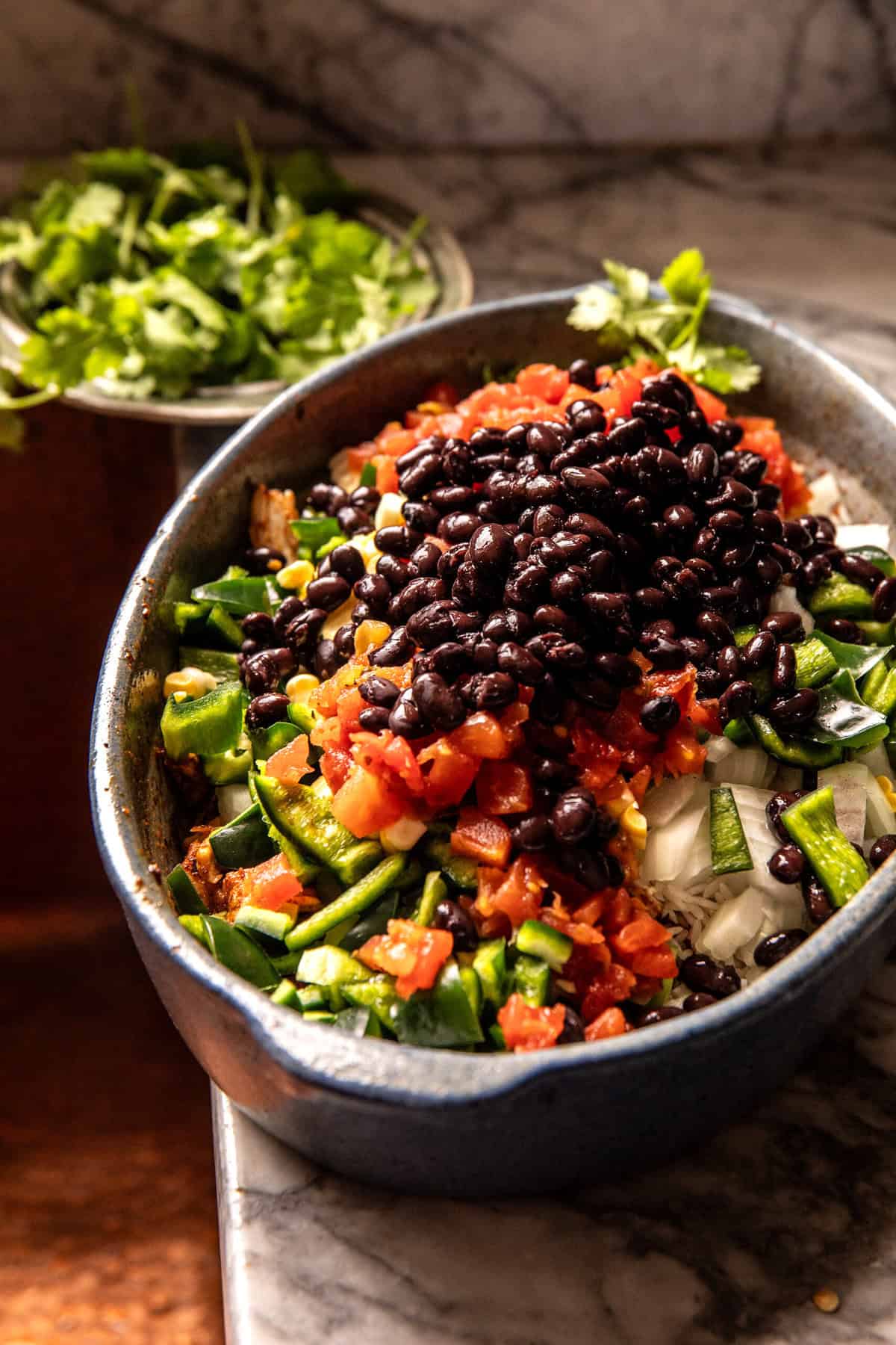 Mix and Bake Chicken Taco Casserole | halfbakedharvest.com