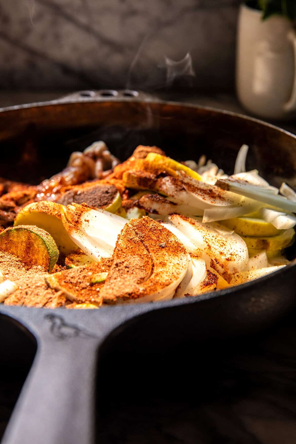 Skillet Mexican Tomatillo Chicken and Rice | halfbakedharvest.com