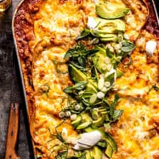 Beef Enchilada Casserole | halfbakedharvest.com