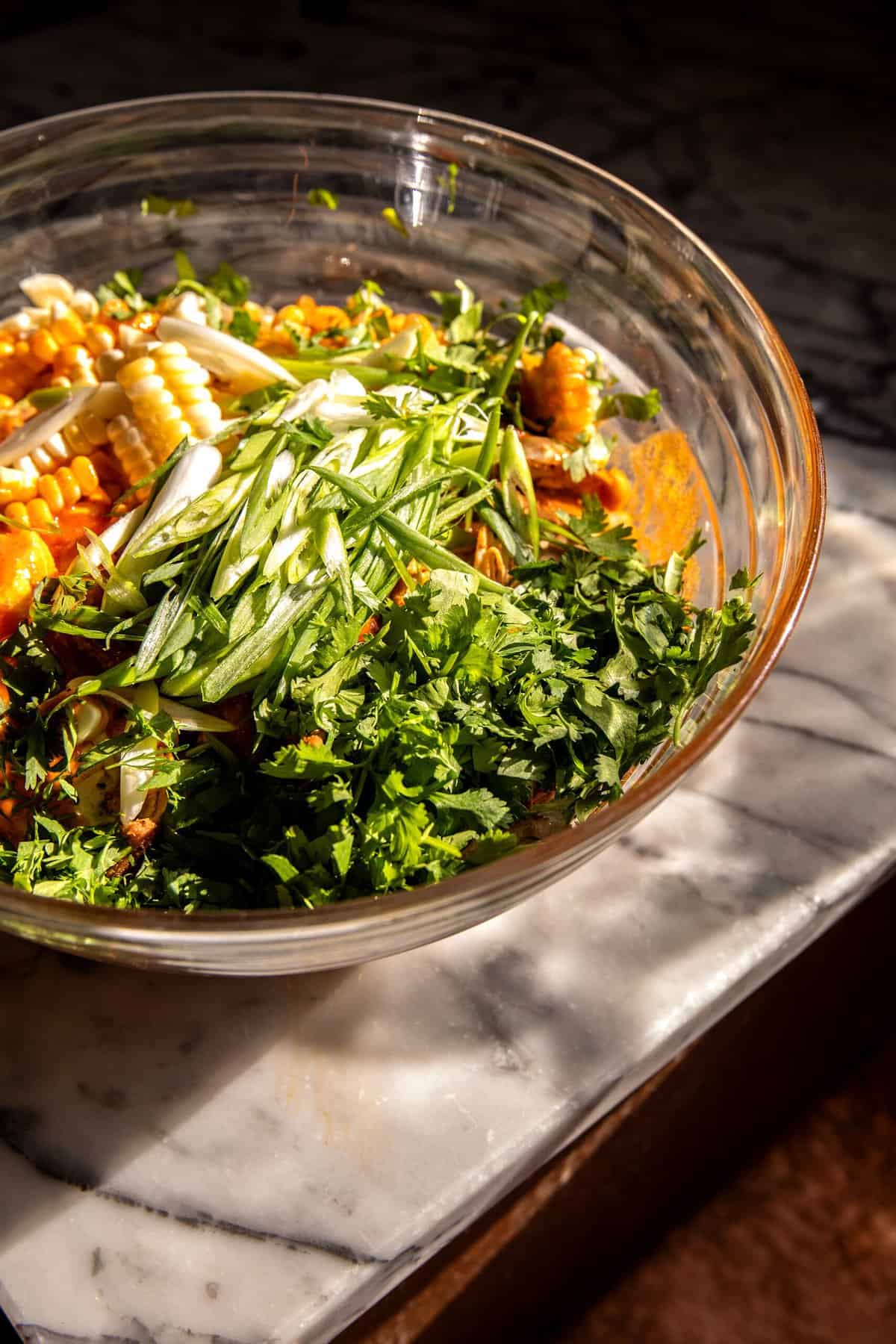 Buffalo Chicken Corn Dip | halfbakedharvest.com