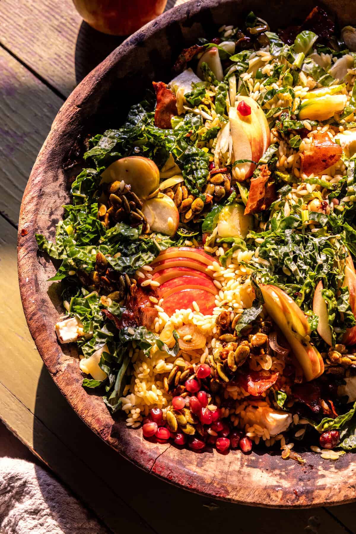 Fall Harvest Apple Orzo Salad | halfbakedharvest.com