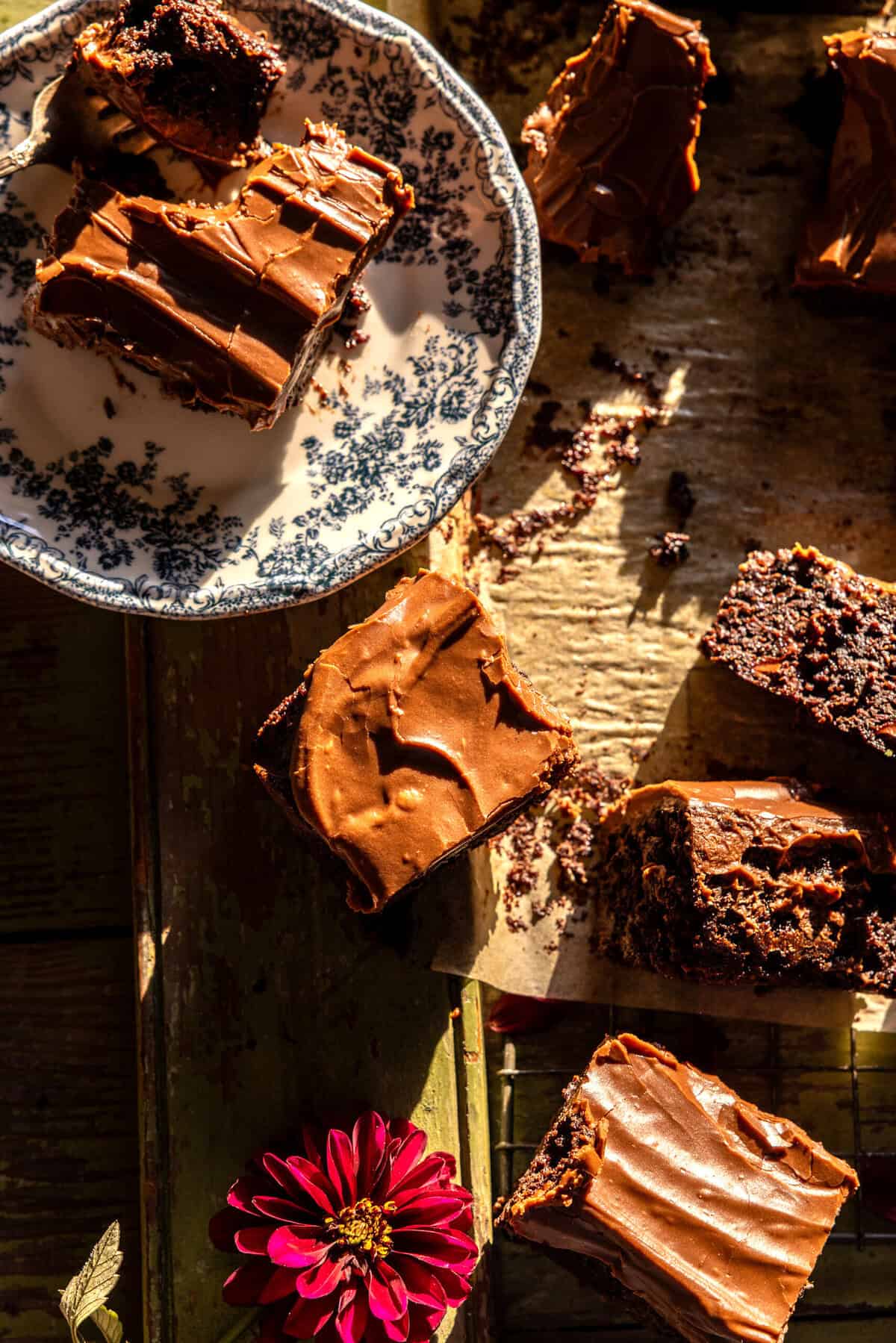 Thick and Fudgy Zucchini Brownies | halfbakedharvest.com