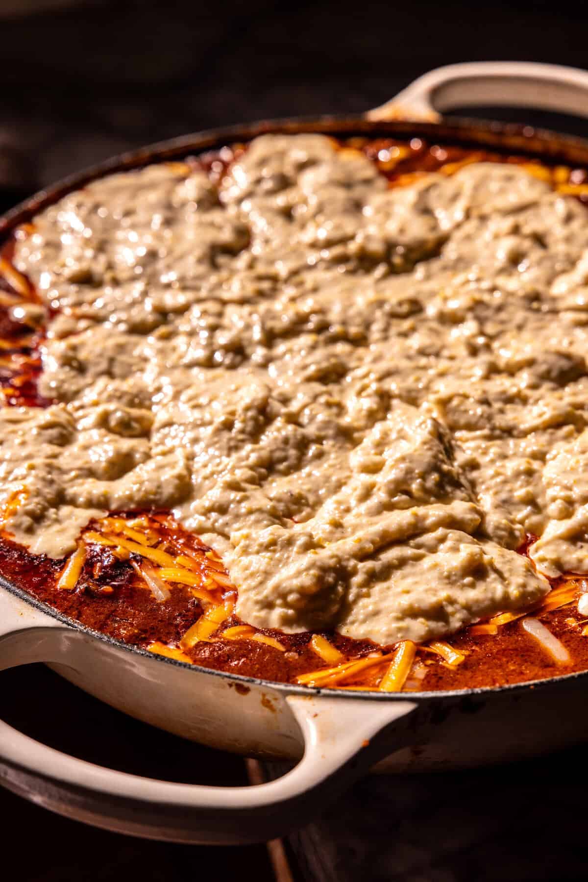 Chili Cornbread Casserole | halfbakedharvest.com