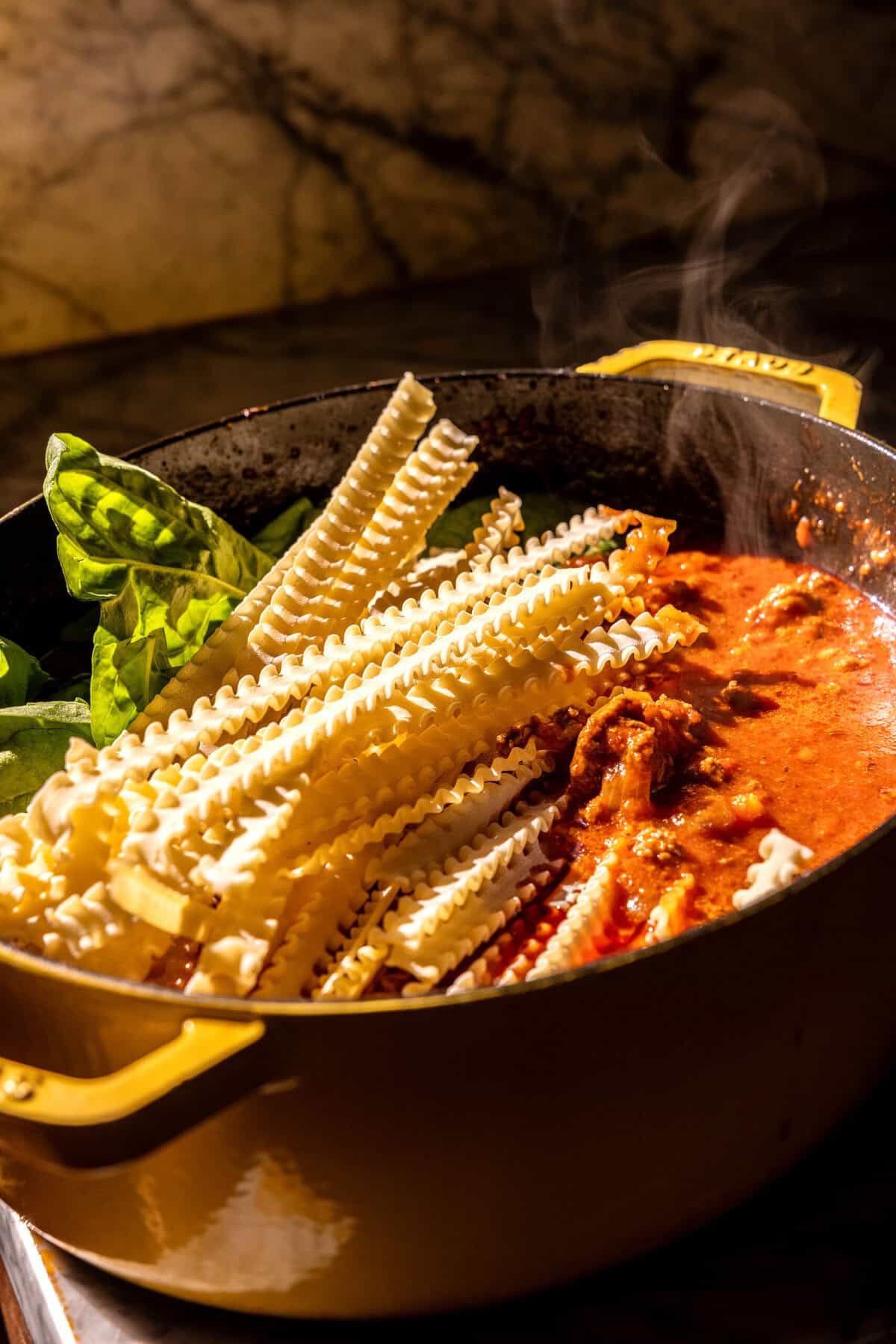 One Pot Creamy Italian Lasagna Soup | halfbakedharvest.com