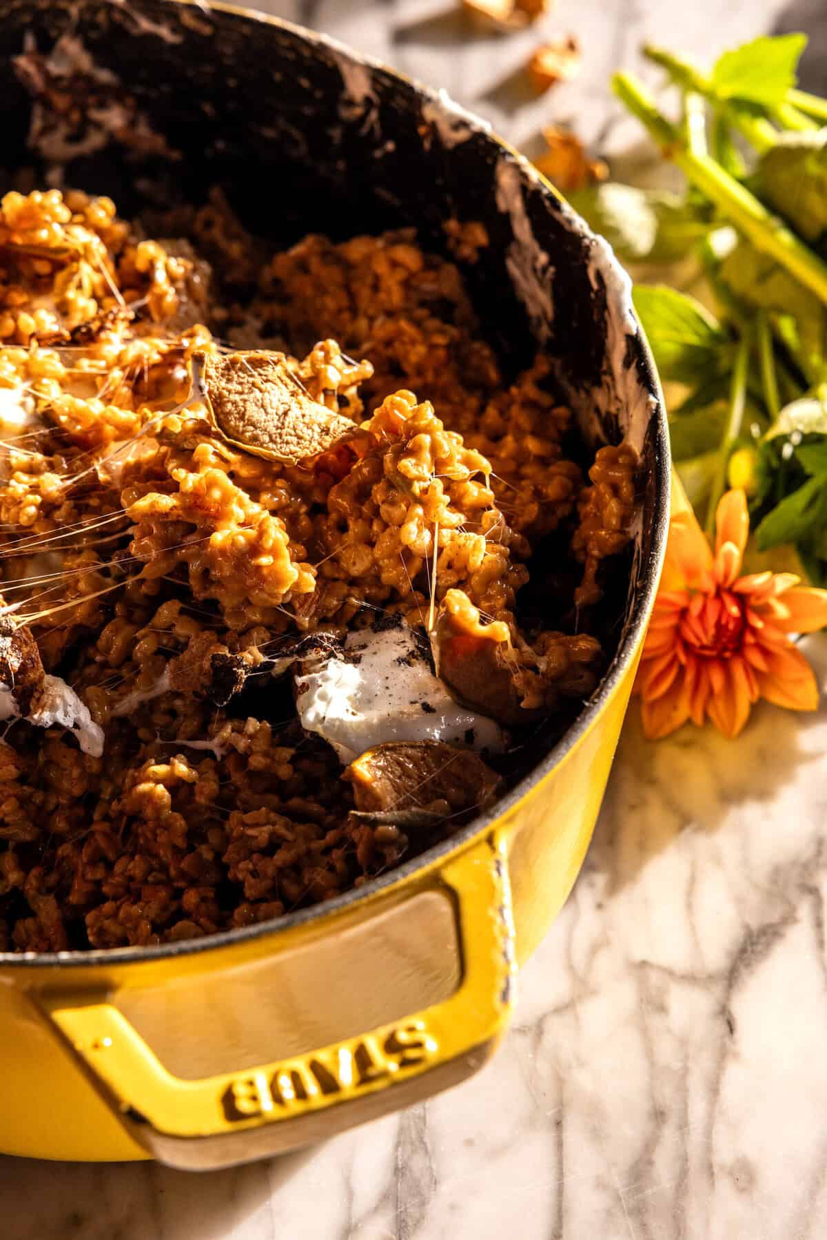 Salted Caramel Apple Rice Krispie Treats halfbakedharvest.com