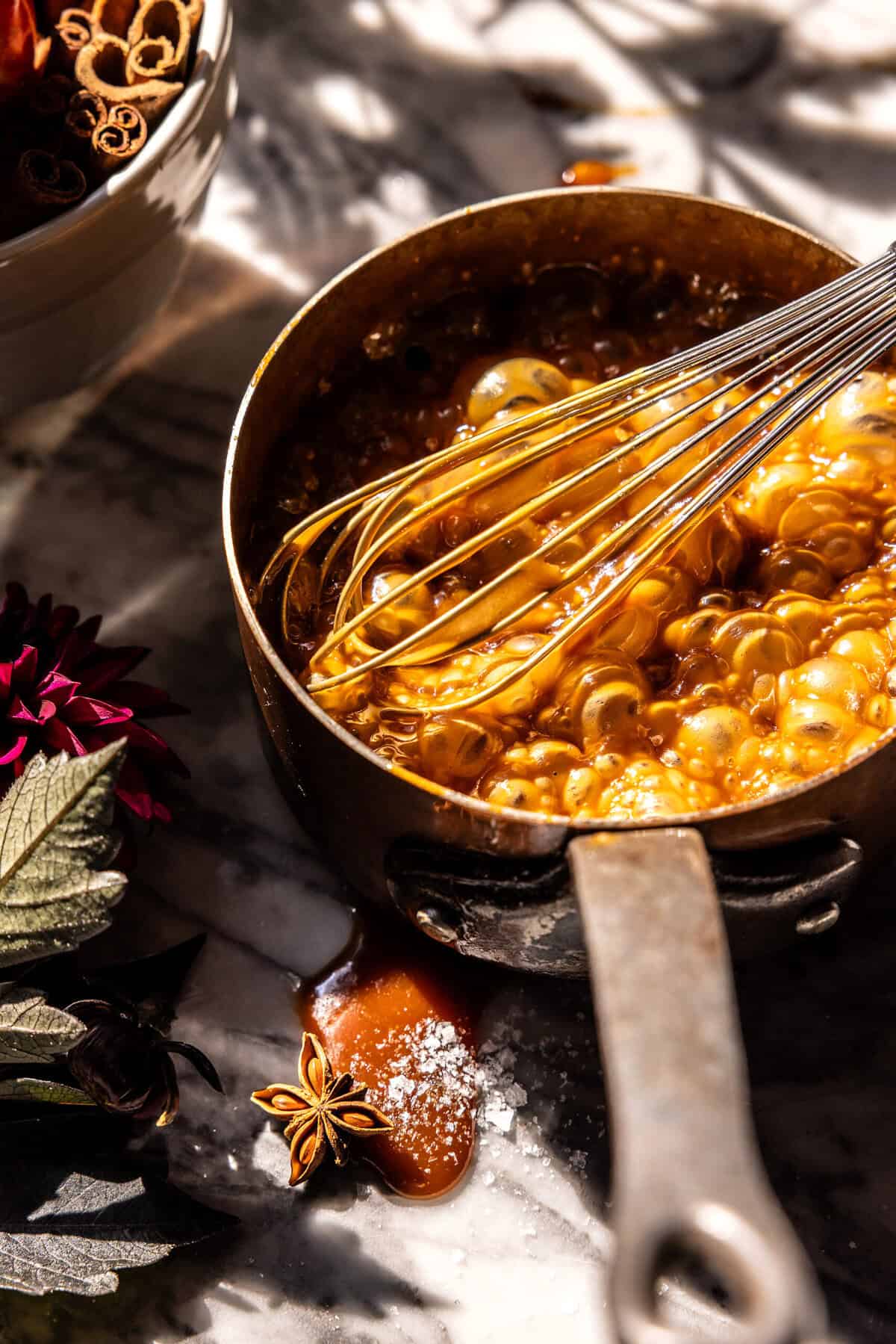 Salted Chocolate Caramel Apple Bark | halfbakedharvest.com