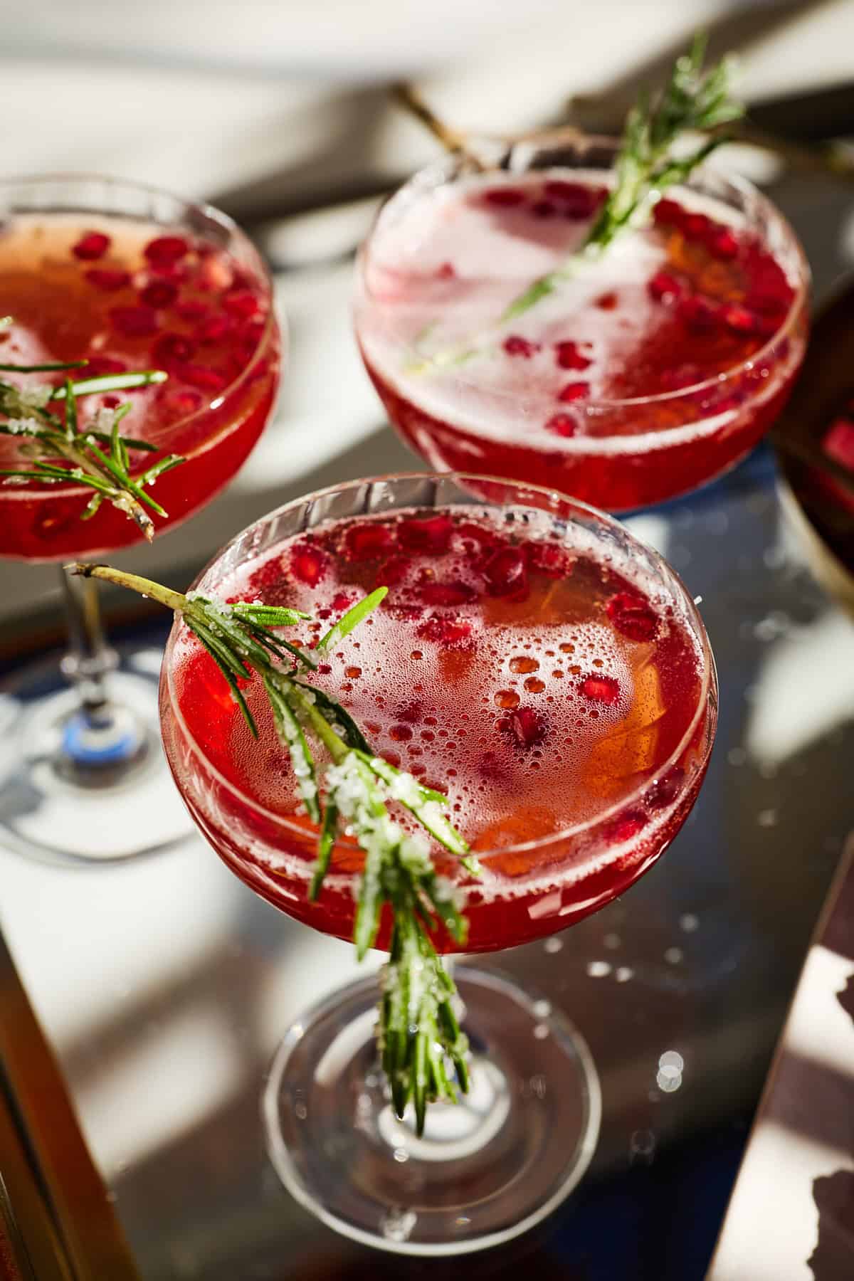 Spiced Pomegranate Martini | halfbakedharvest.com
