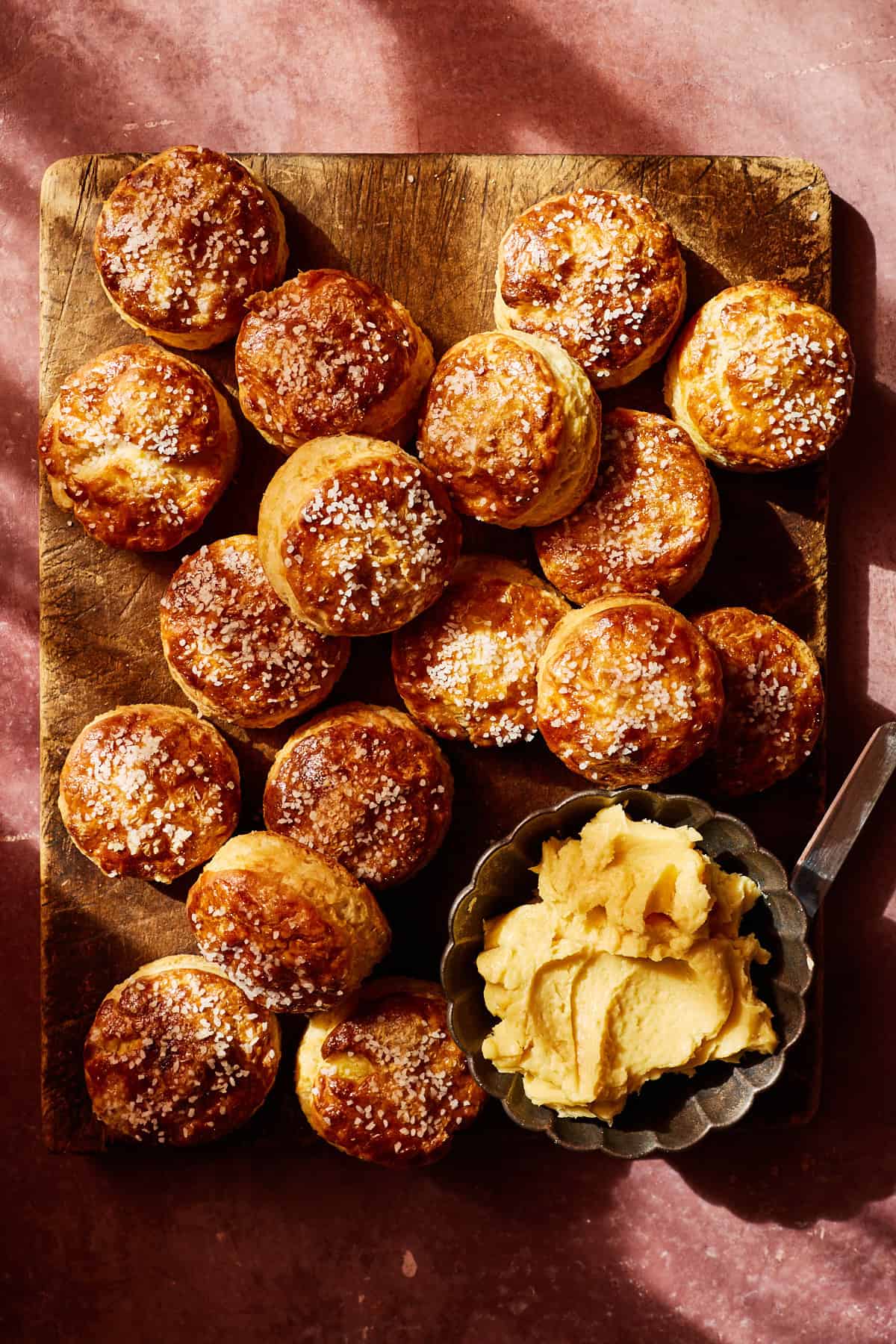 Salted Pretzel Butter Biscuits | halfbakedharvest.com