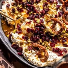 Boursin Cranberry Honey Dip | halfbakedharvest.com