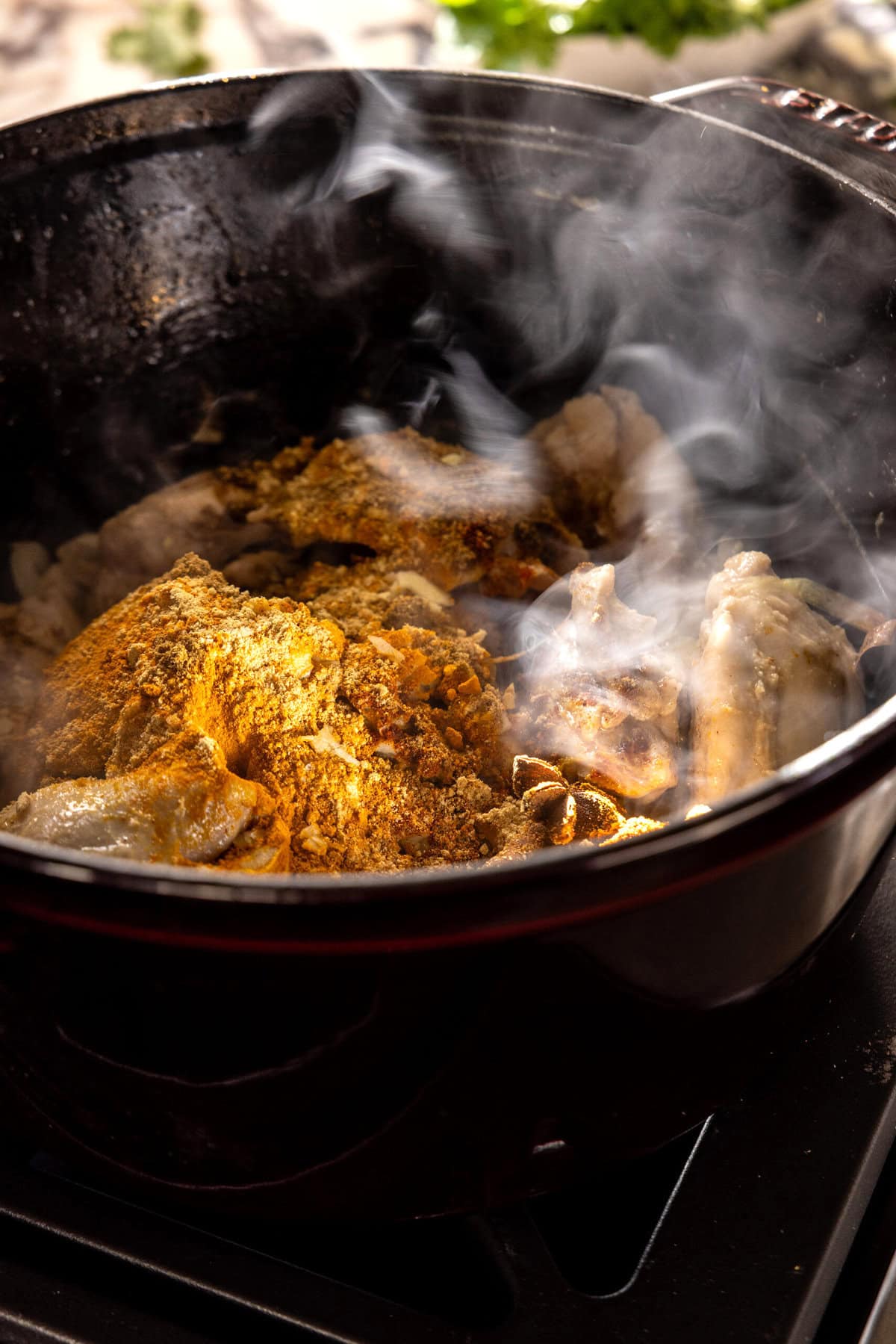 Dutch Oven Chicken Curry | halfbakedharvest.com