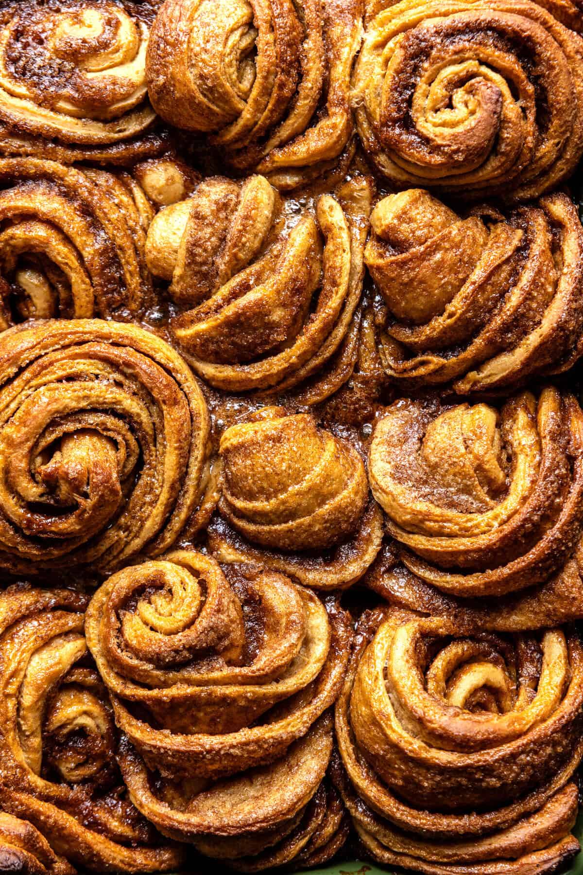 Frosted Gingerbread Cinnamon Rolls | halfbakedharvest.com