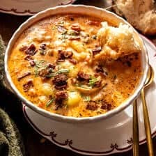 Spicy Italian Chicken Gnocchi Soup | halfbakedharvest.com