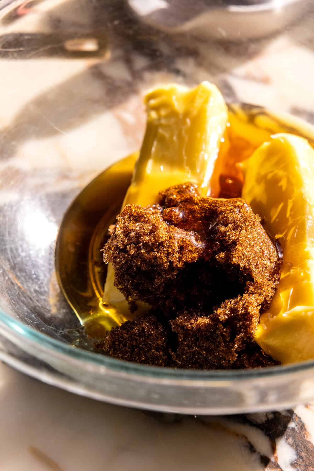 Doughy Tahini Chocolate Chip Cookie Bars | halfbakedharvest.com