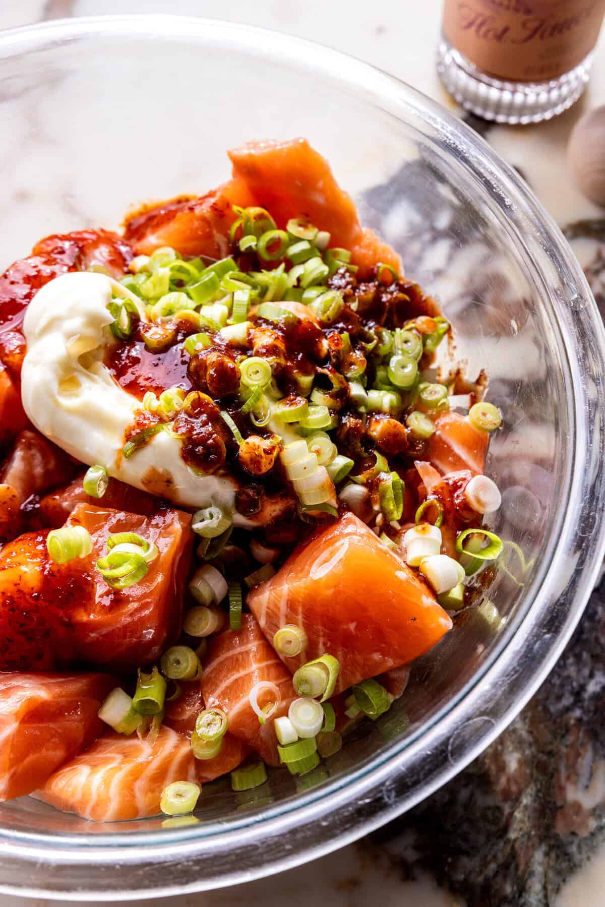 Easy Spicy Salmon Sushi Stacks | halfbakedharvest.com