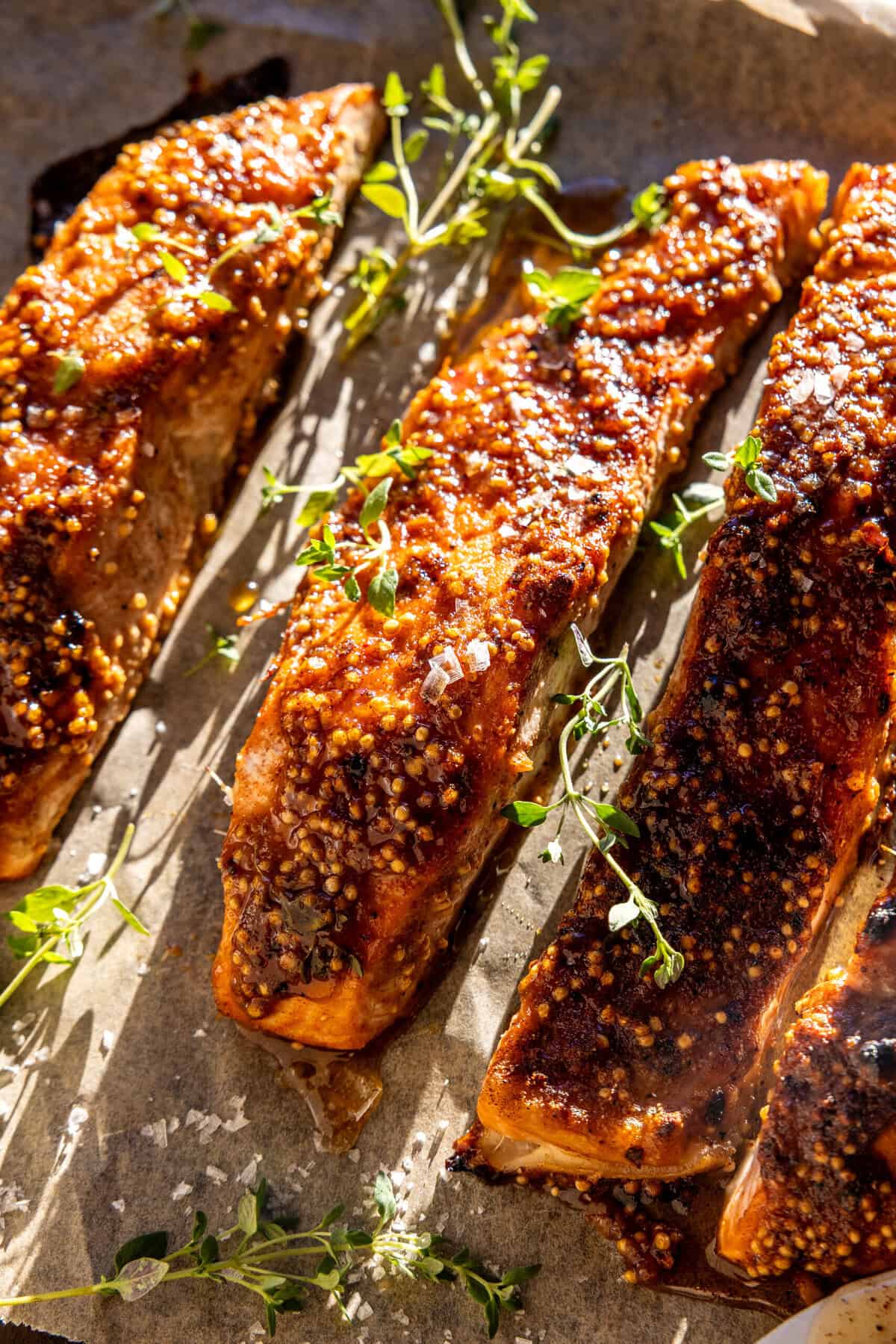 Honey Mustard Salmon | halfbakedharvest.com