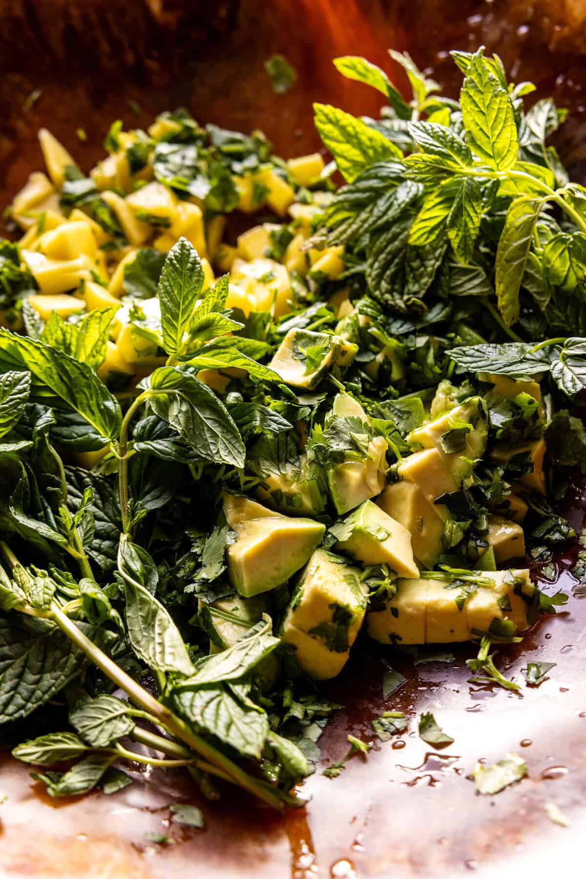 Peruvian Chicken with Creamy Green Sauce | halfbakedharveest.com