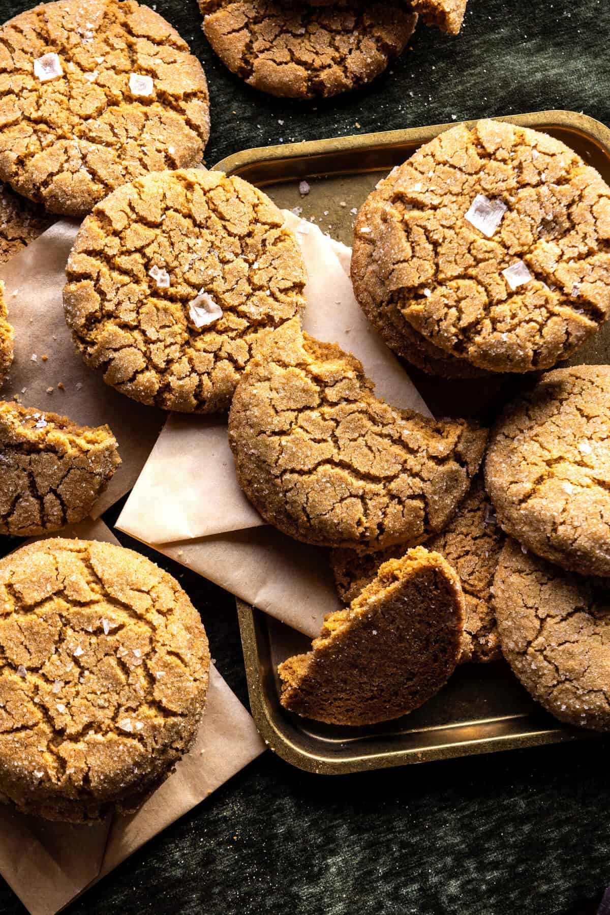 Salted Peanut Butter Cookies | halfbakedharvest.com